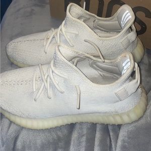 Yeezy boost v2 triple white cream used